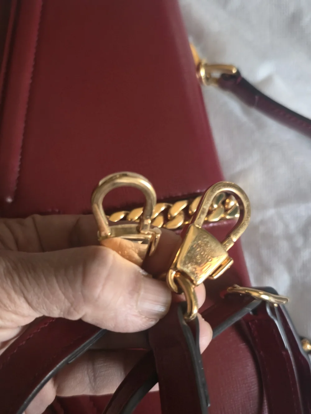Gucci Red Sylvie 1969 Top-Handle
